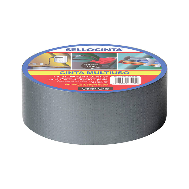 Cinta Americana Duct Tape 48mm X 50m Blanco -tesa Industria